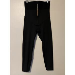 Shapellx Shapewear Leggings Size XL Black ElasticFuse Waistband Shaping NWT